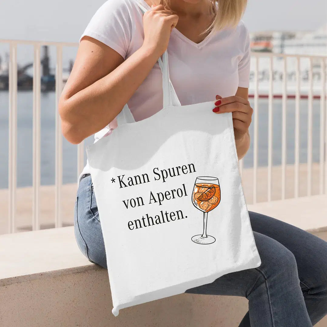 Bild: Baumwolltasche - *Kann Spuren von Aperol enthalten. Geschenkidee