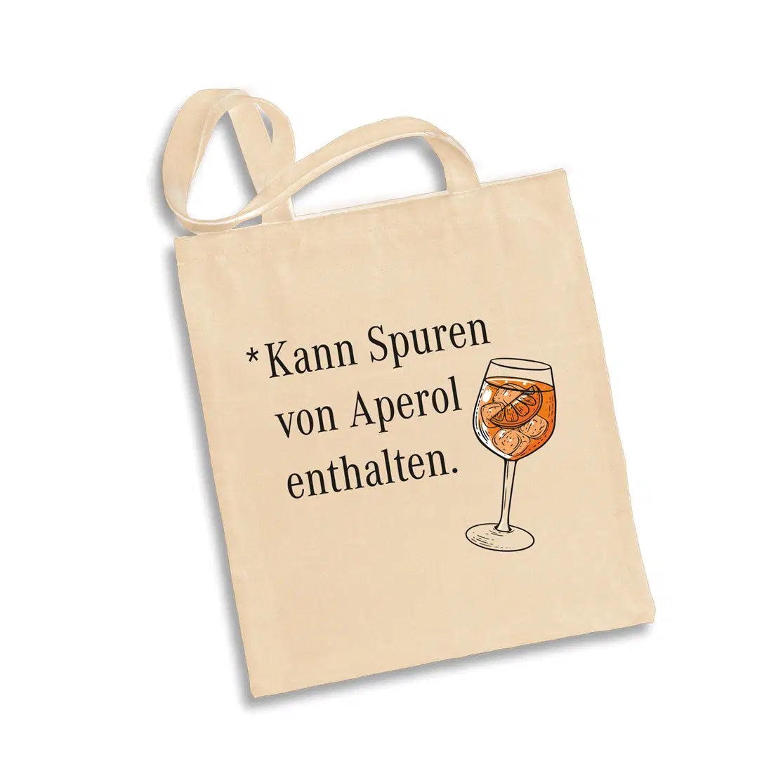 Bild: Baumwolltasche - *Kann Spuren von Aperol enthalten. Geschenkidee