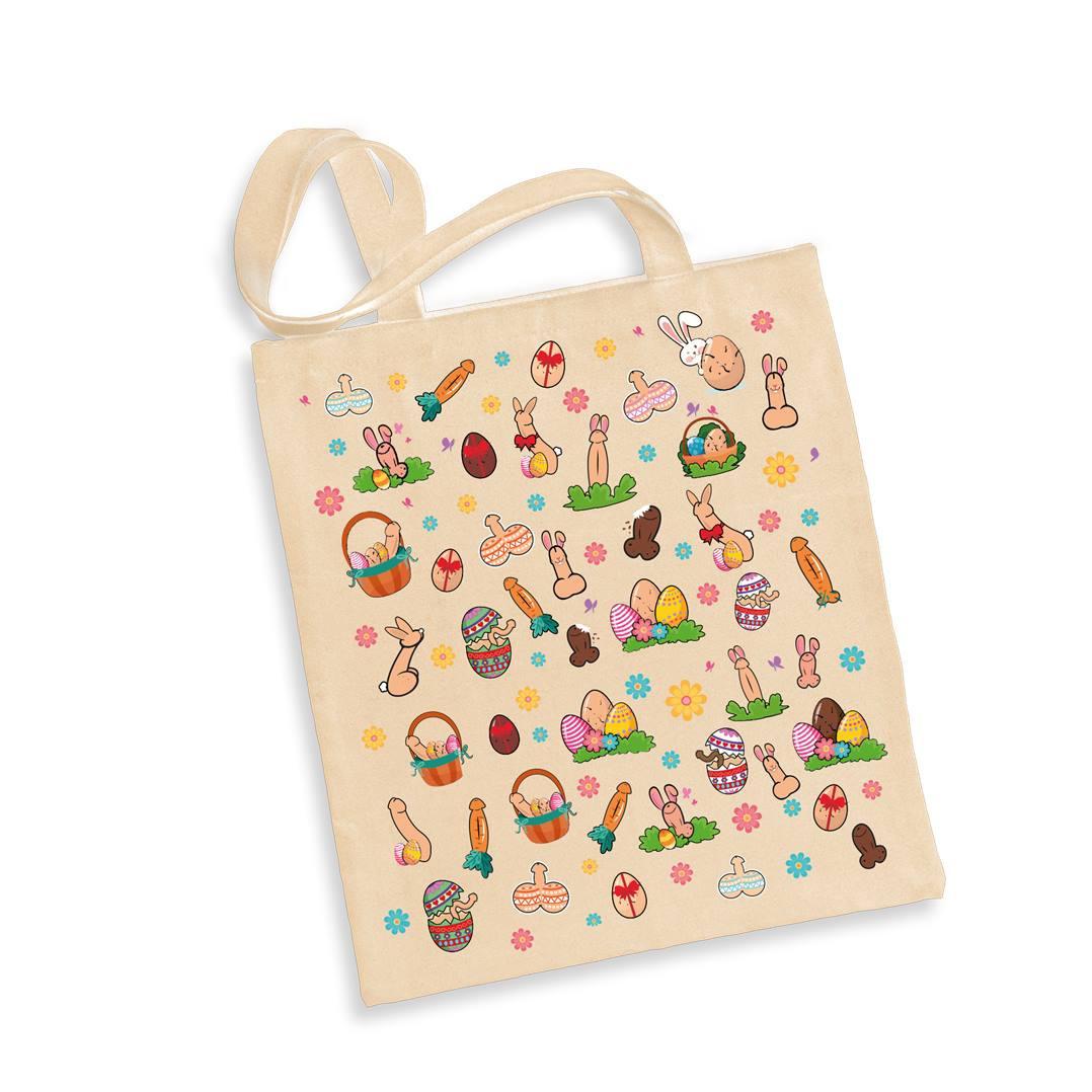WCGXKO Kosmetiktasche „Eat A Bag Of Dicks“ – Frecher Spruch, Aus Canvas, Mit Reißverschlussfach