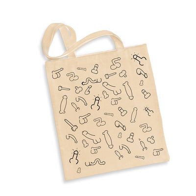 Baumwolltasche - Penis - Pimmel