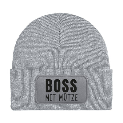 Beanie Mütze - Boss mit Mütze