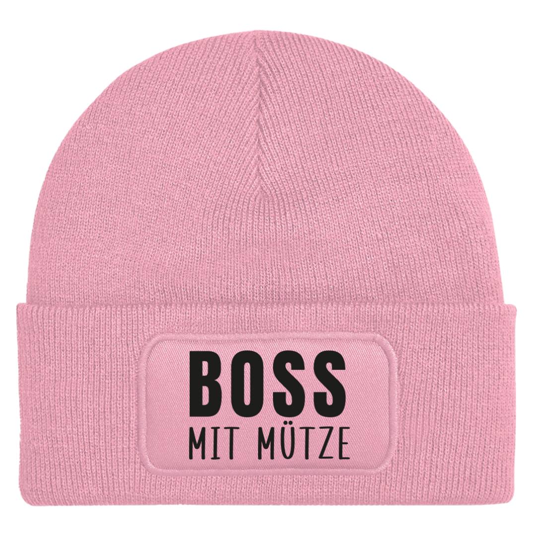 Beanie Mütze - Boss mit Mütze