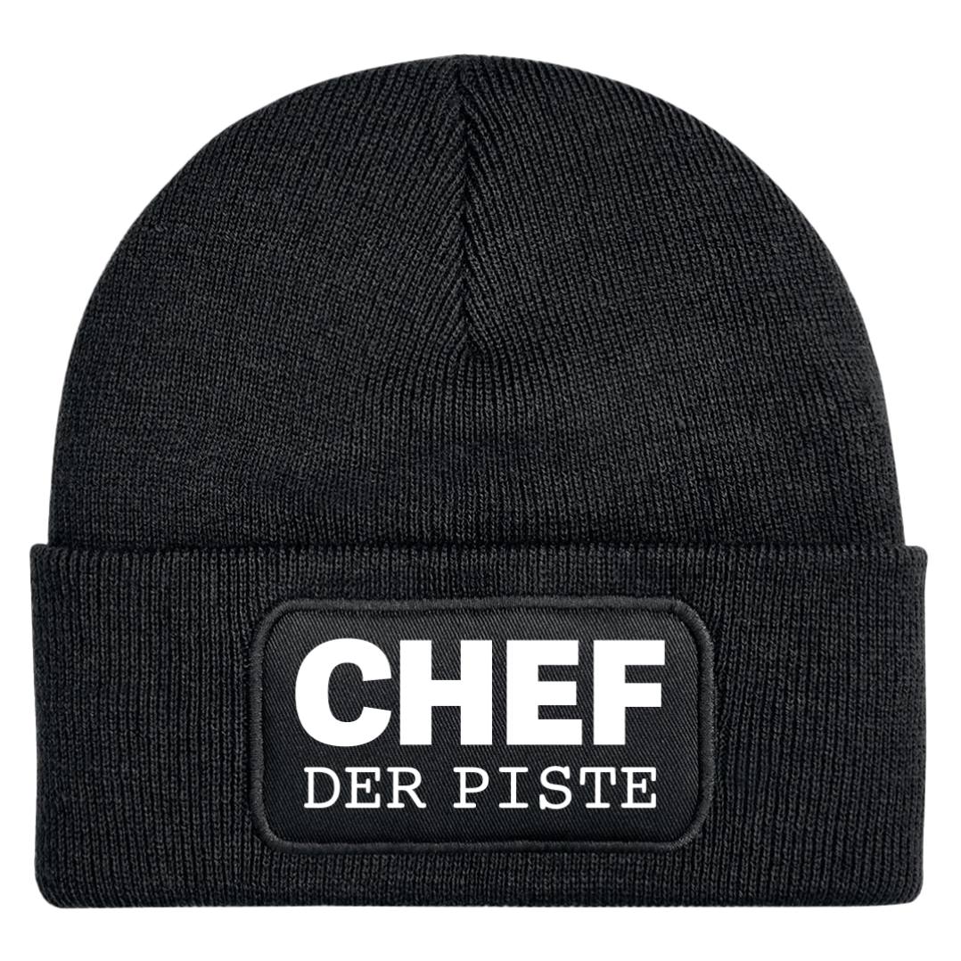 Beanie Mütze - Chef der Piste