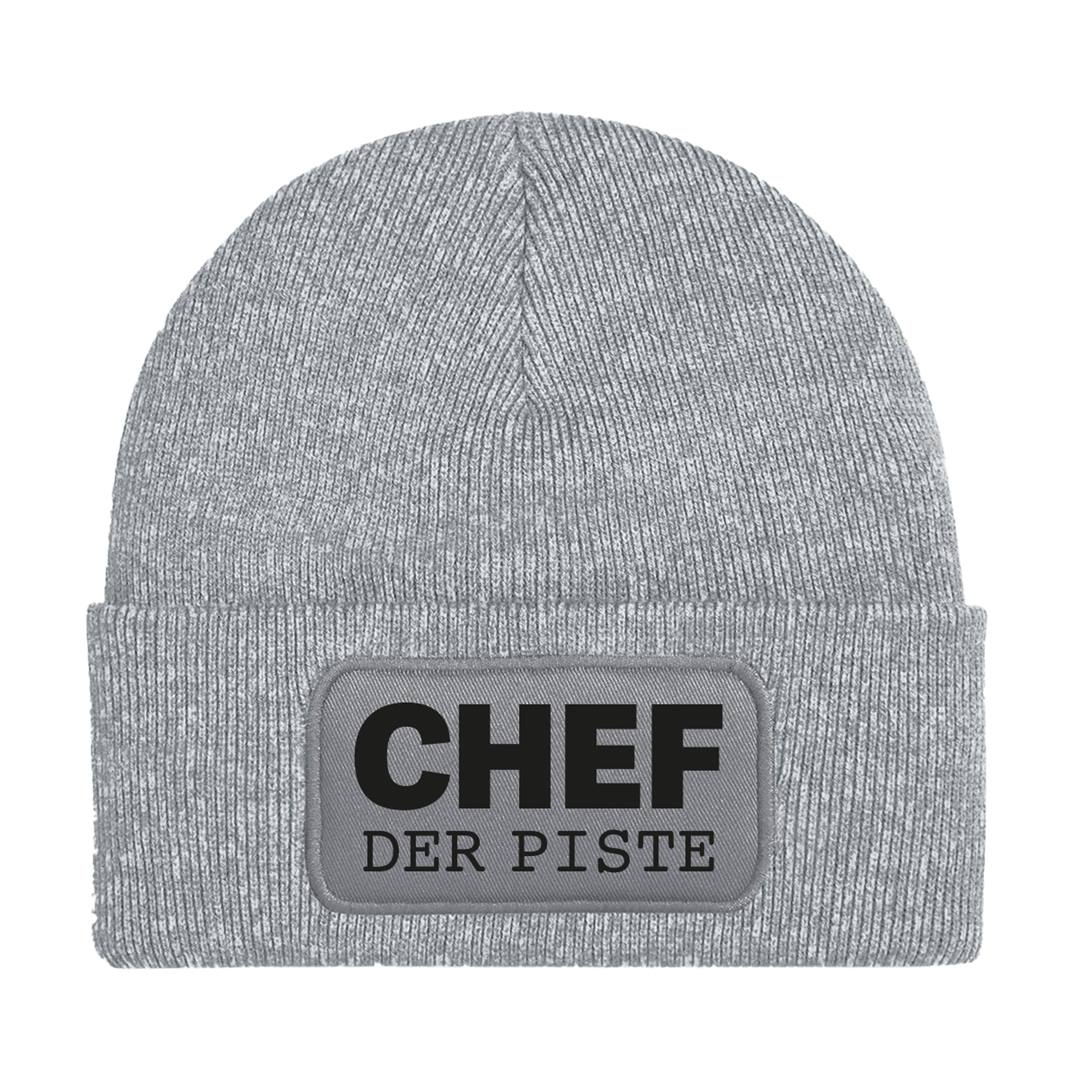 Beanie Mütze - Chef der Piste