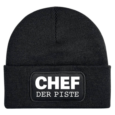 Beanie Mütze - Chef der Piste