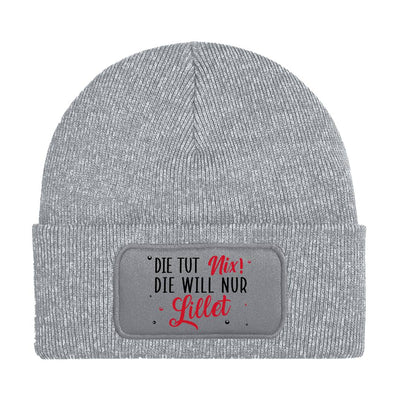 Beanie Mütze - Die tut nix! Die will nur Lillet.