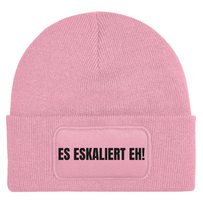 Beanie Mütze - Es eskaliert eh!