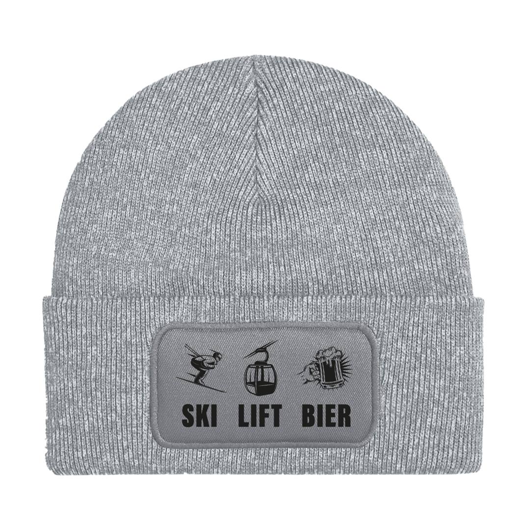 Beanie Mütze - Ski Lift Bier