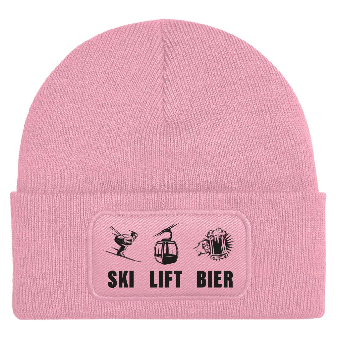 Beanie Mütze - Ski Lift Bier