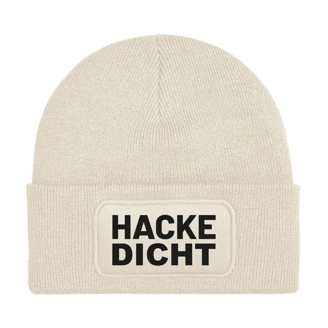 Bild: Beanie Mütze - Hackedicht Geschenkidee