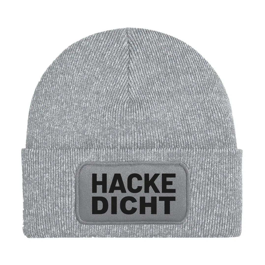 Bild: Beanie Mütze - Hackedicht Geschenkidee