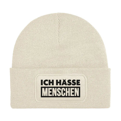 Bild: Beanie Mütze - Ich hasse Menschen Geschenkidee