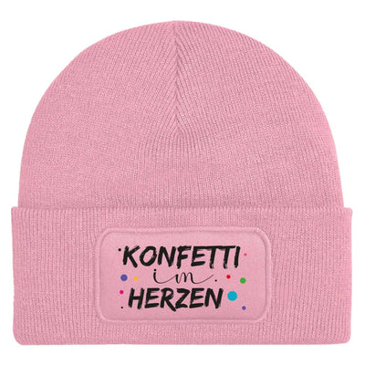 Bild: Beanie Mütze - Konfetti im Herzen Geschenkidee