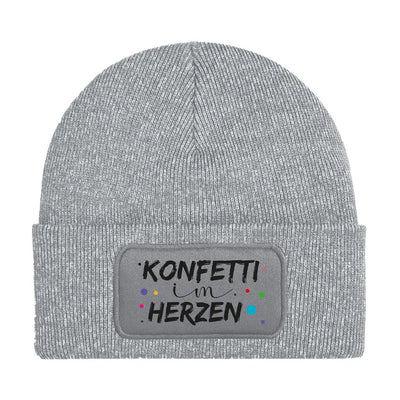 Bild: Beanie Mütze - Konfetti im Herzen Geschenkidee