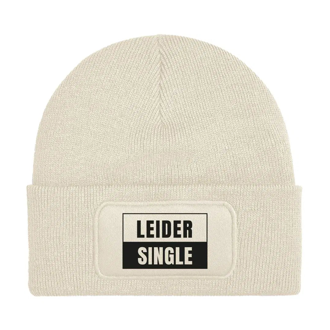 Bild: Beanie Mütze - Leider Single Geschenkidee