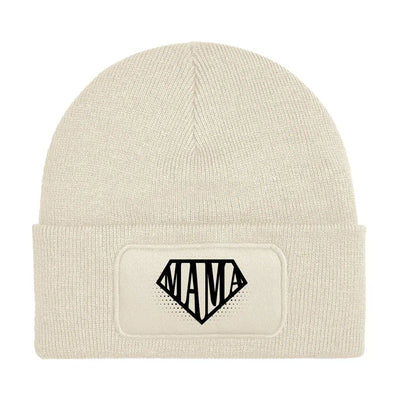 Bild: Beanie Mütze - Mama (Superheldin) Geschenkidee