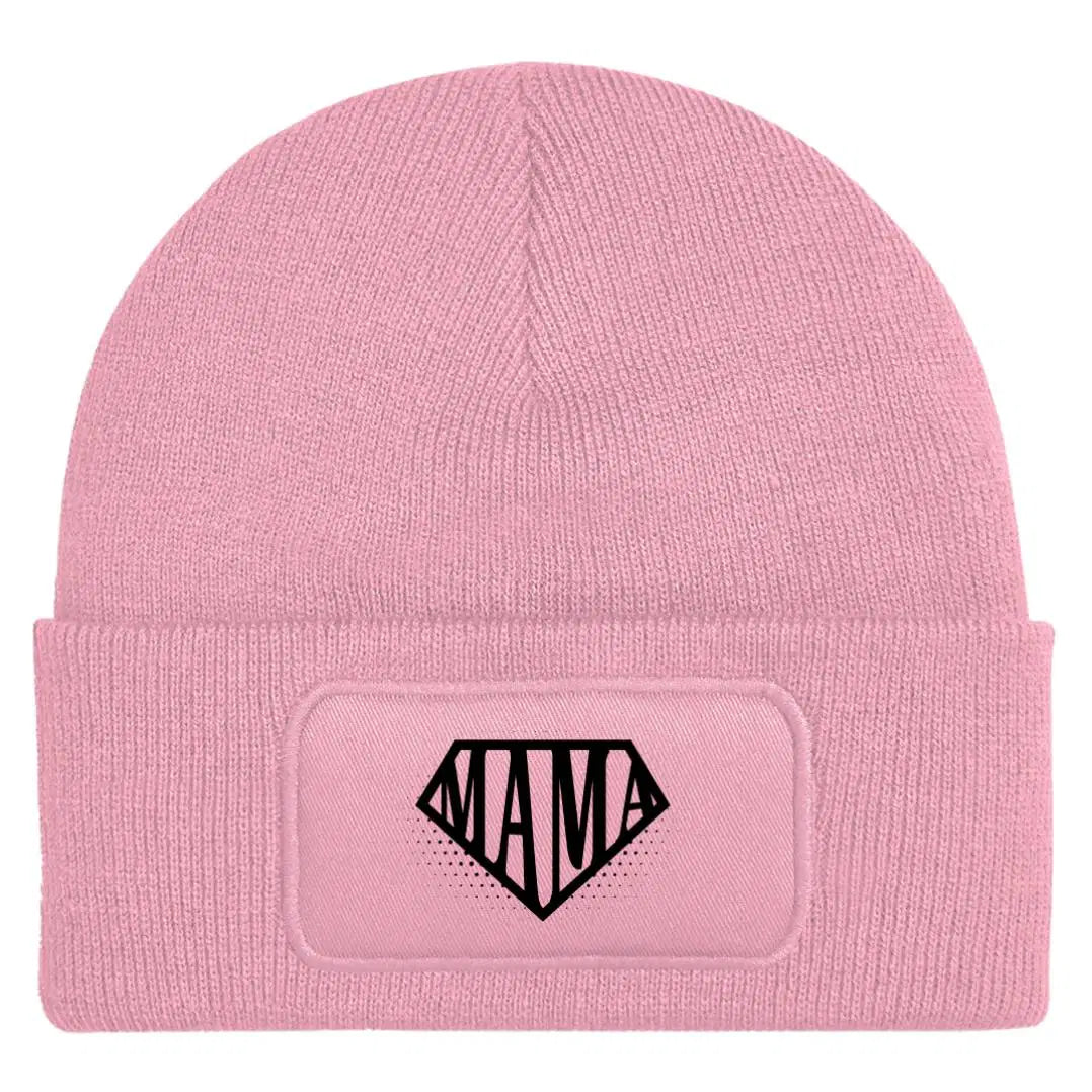 Bild: Beanie Mütze - Mama (Superheldin) Geschenkidee