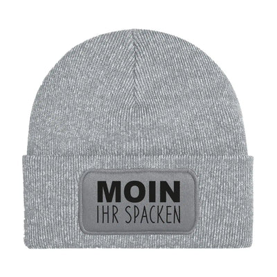 Bild: Beanie Mütze - Moin ihr Spacken Geschenkidee