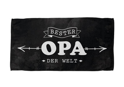 Bester Opa der Welt - Handtuch & Strandtuch