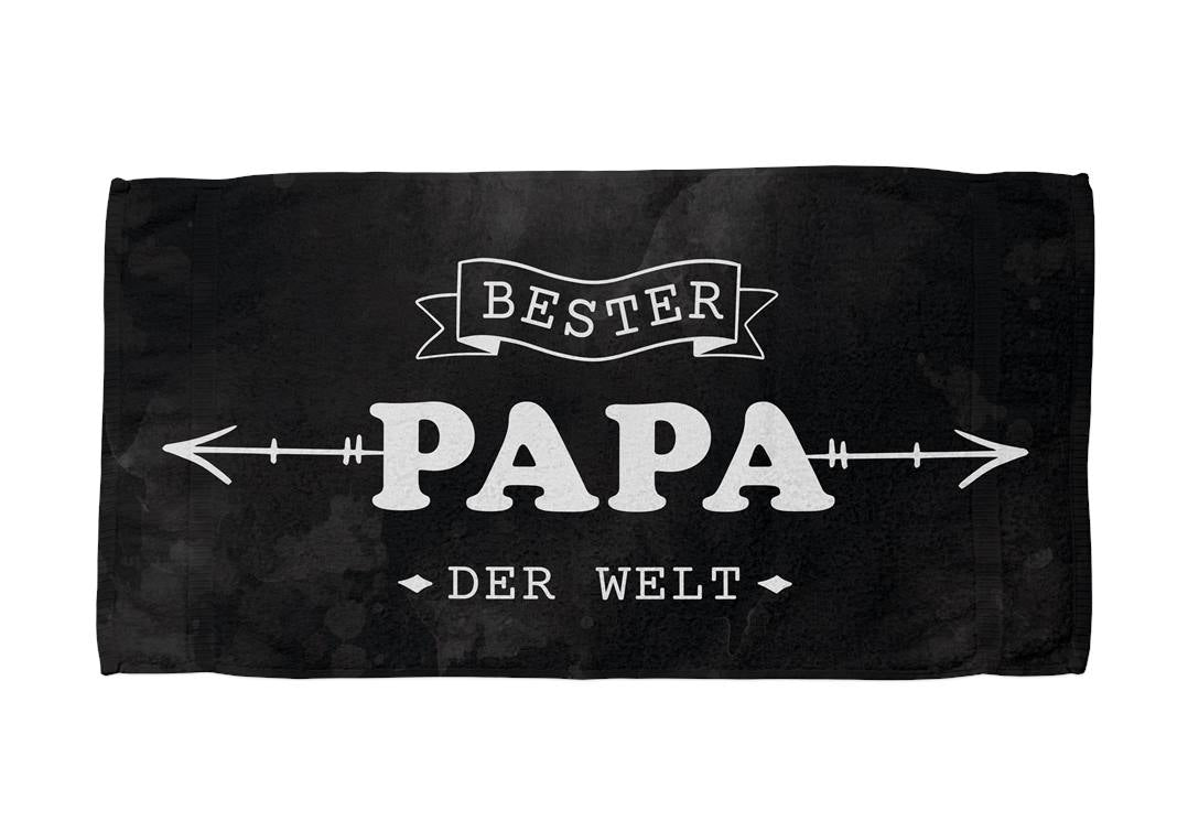 Bester Papa der Welt - Handtuch & Strandtuch