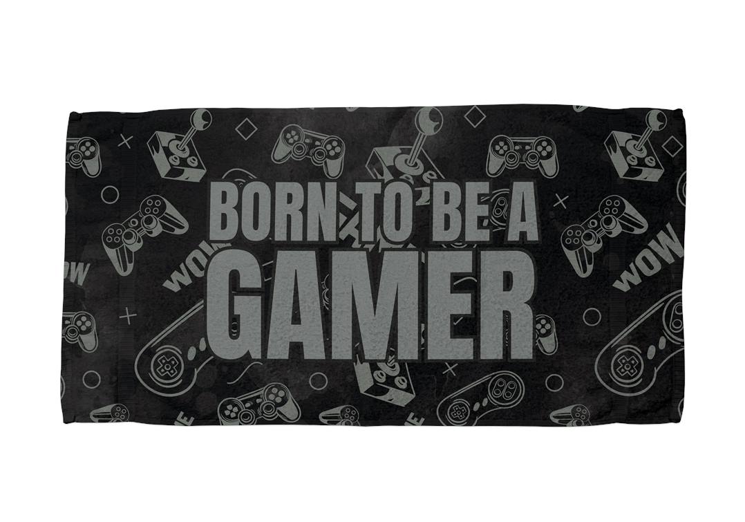 Born to be a Gamer - Handtuch & Strandtuch