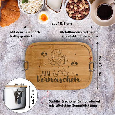 Brotdose - Zum Vernaschen (Lebkuchenmann)