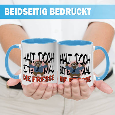 Tasse - Halt doch bitte mal die Fresse - Ratzfatz das Faultier