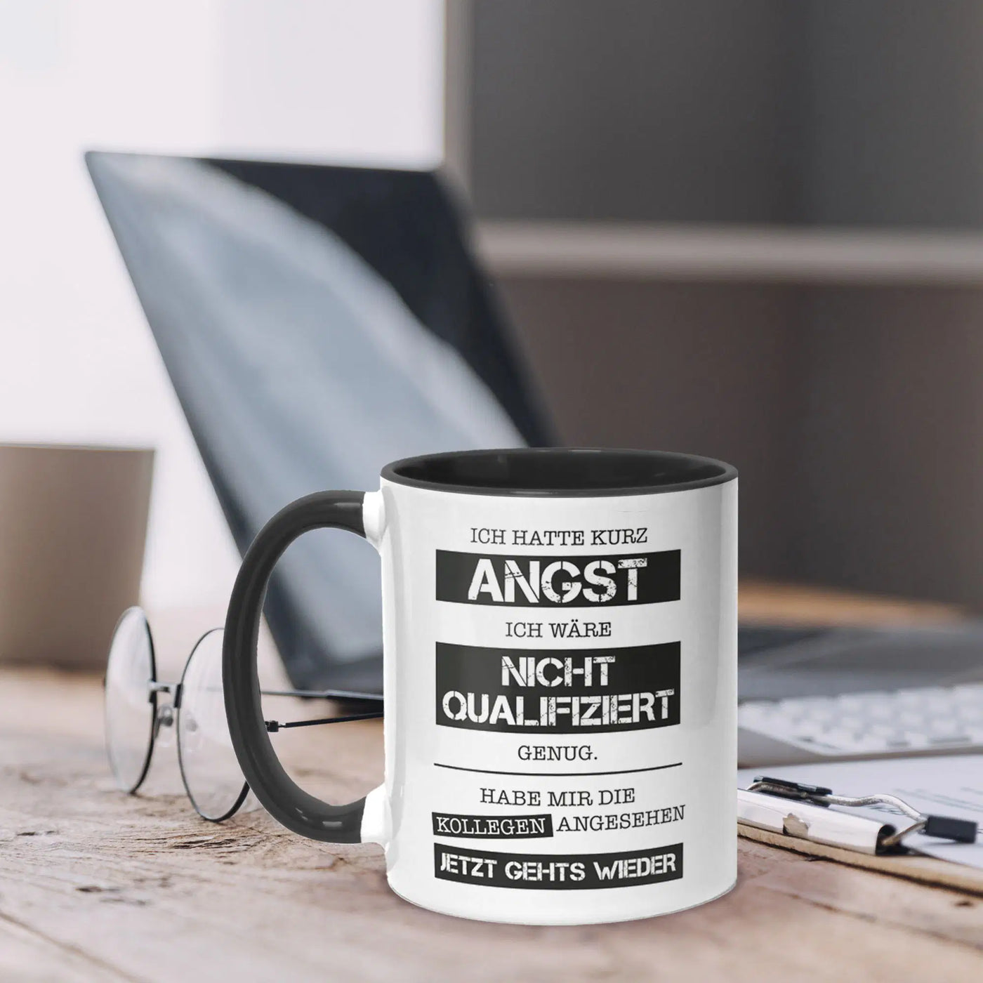 Tasse - Ich hatte kurz Angst ich wäre nicht qualifiziert genug. Habe mir die Kollegen angesehen - Jetzt gehts wieder.