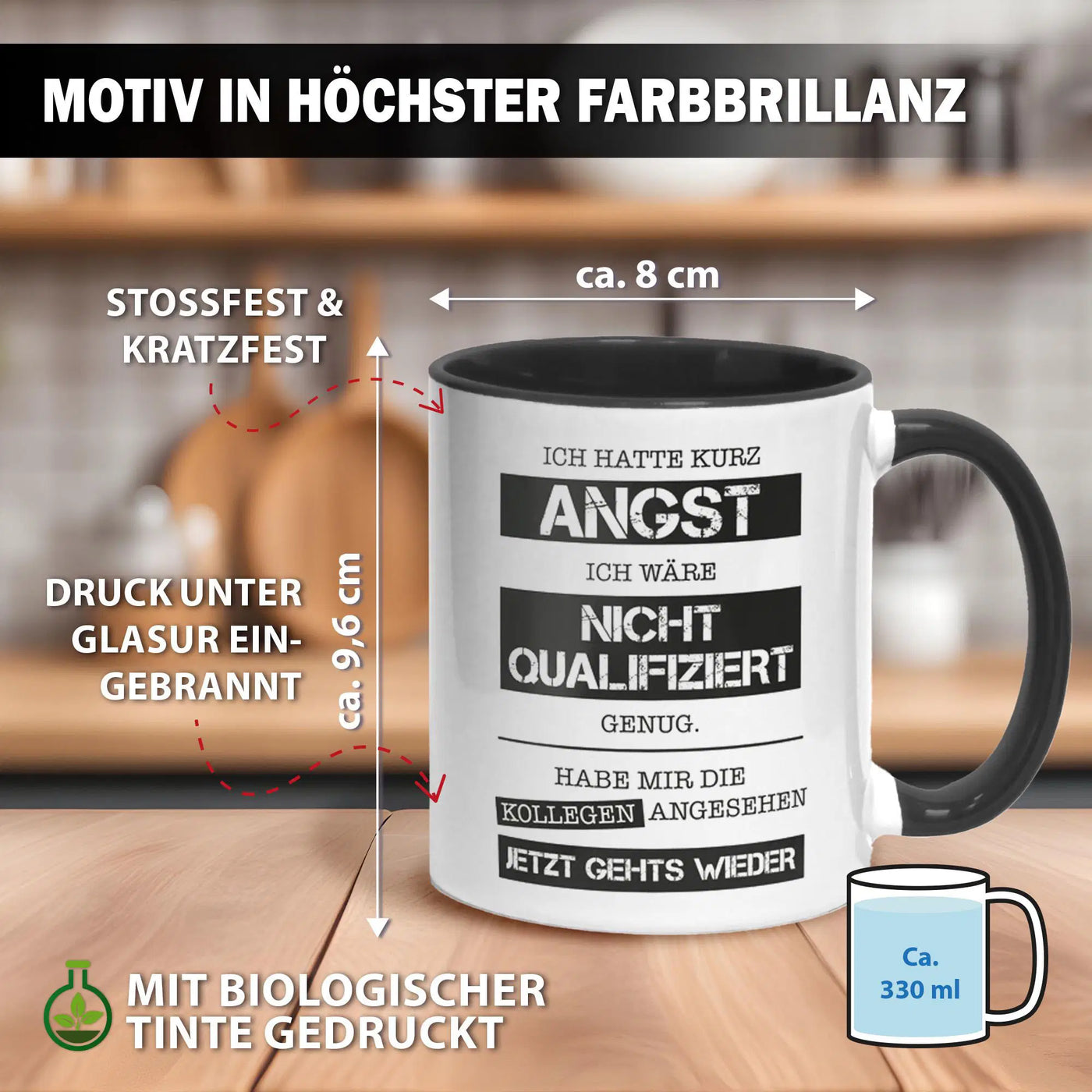 Tasse - Ich hatte kurz Angst ich wäre nicht qualifiziert genug. Habe mir die Kollegen angesehen - Jetzt gehts wieder.