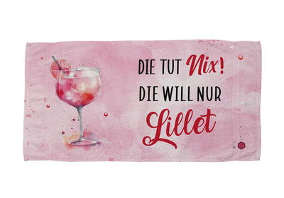 Die tut nix! Die will nur Lillet. - Handtuch & Strandtuch