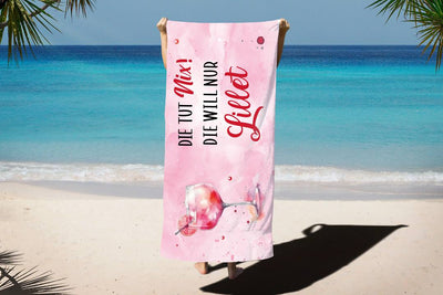 Die tut nix! Die will nur Lillet. - Handtuch & Strandtuch