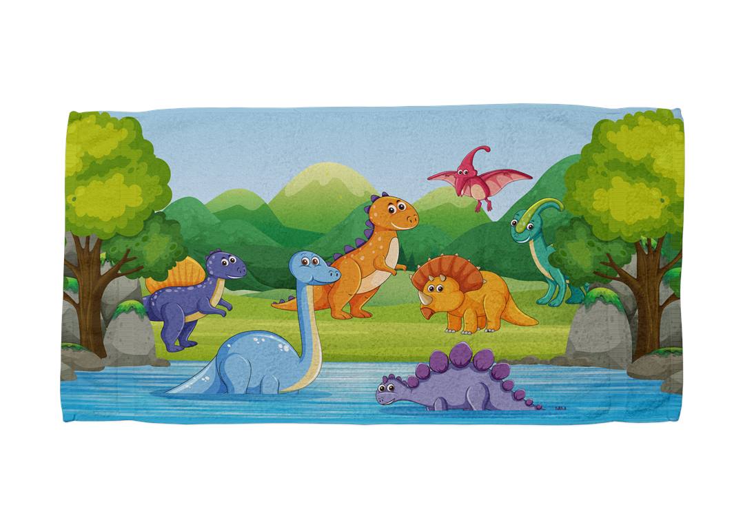 Dinosaurier - Handtuch & Strandtuch