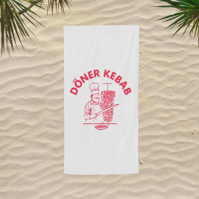 Döner Kebab - Handtuch & Strandtuch