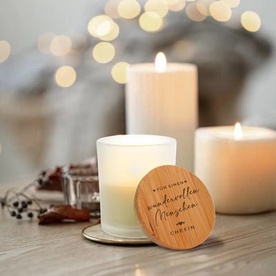 Duftkerze - Für einen wundervollen Menschen - Chefin