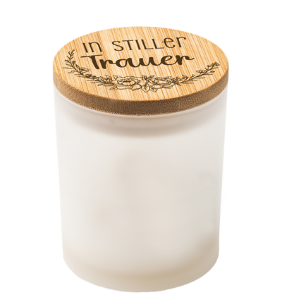Duftkerze - In stiller Trauer