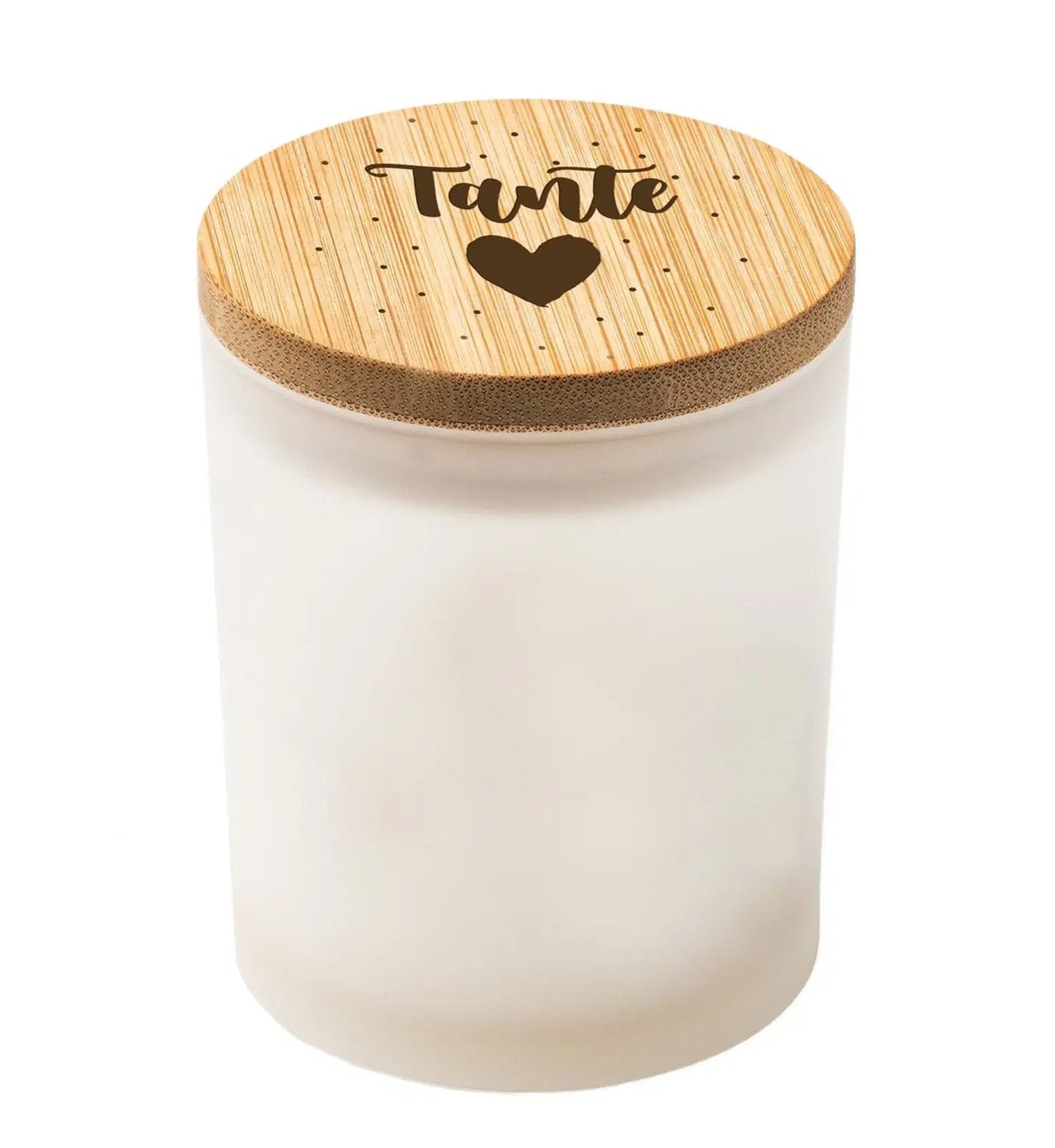 Bild: Duftkerze - Tante mit Herz Geschenkidee