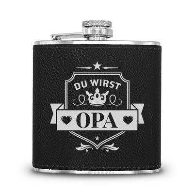 Flachmann Geschenkset - Du wirst Opa