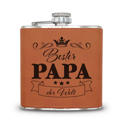 Flachmann Geschenkset - Bester Papa der Welt