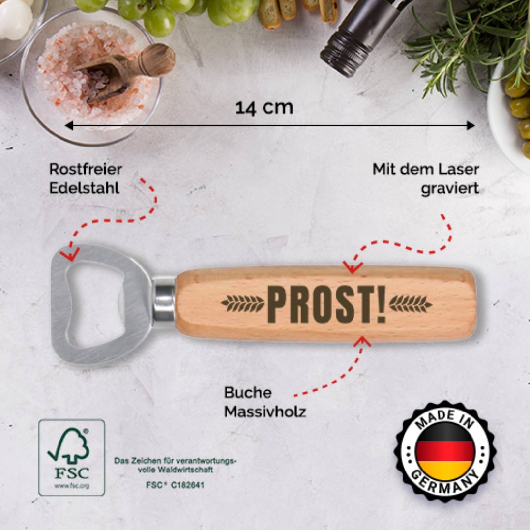 Flaschenöffner - Prost!