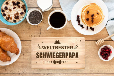 Frühstücksbrettchen - Weltbester Schwiegerpapa