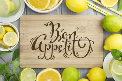 Bild: Frühstücksbrettchen - Bon appetit Geschenkidee