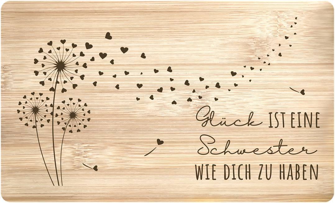 Schwesterliebe zum Frühstück: Einzigartiges Brettchen – Tassenbrennerei