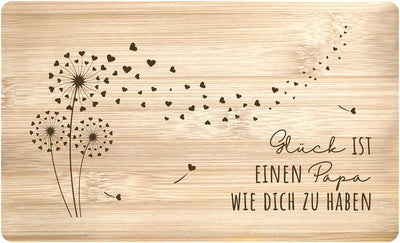 Frühstücksbrettchen - Glück ist einen Papa wie Dich zu haben