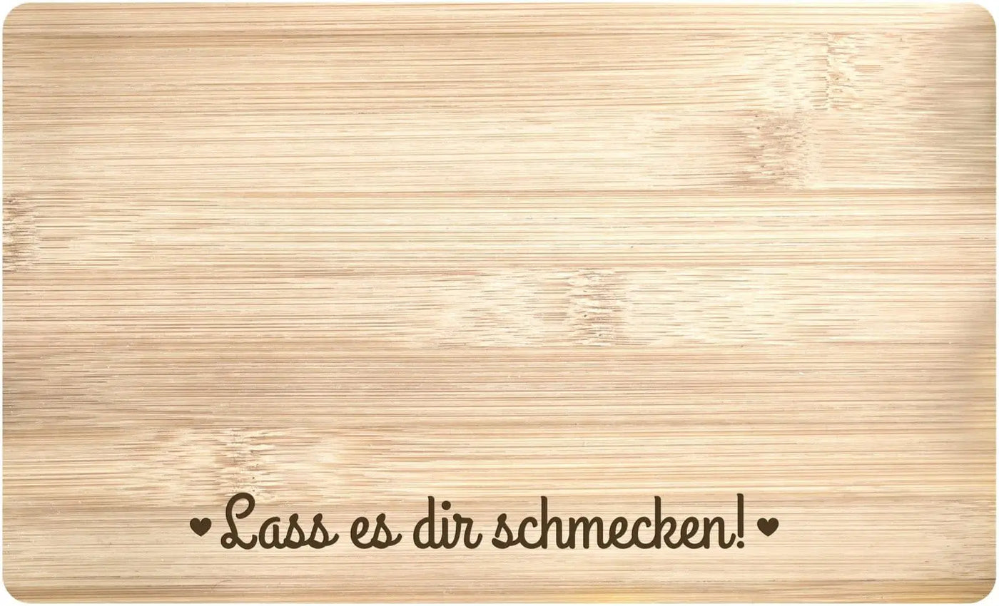 Bild: Frühstücksbrettchen - Lass es dir schmecken! Geschenkidee