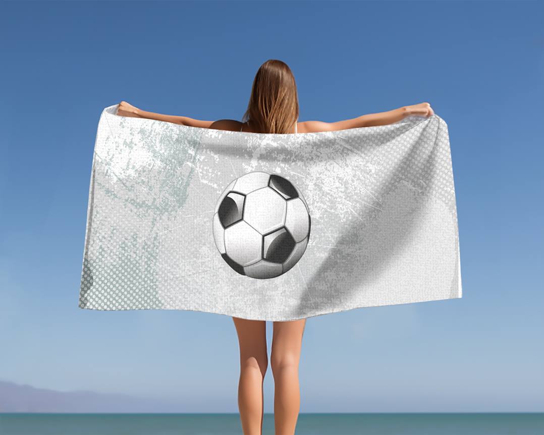 Fußball - Handtuch & Strandtuch