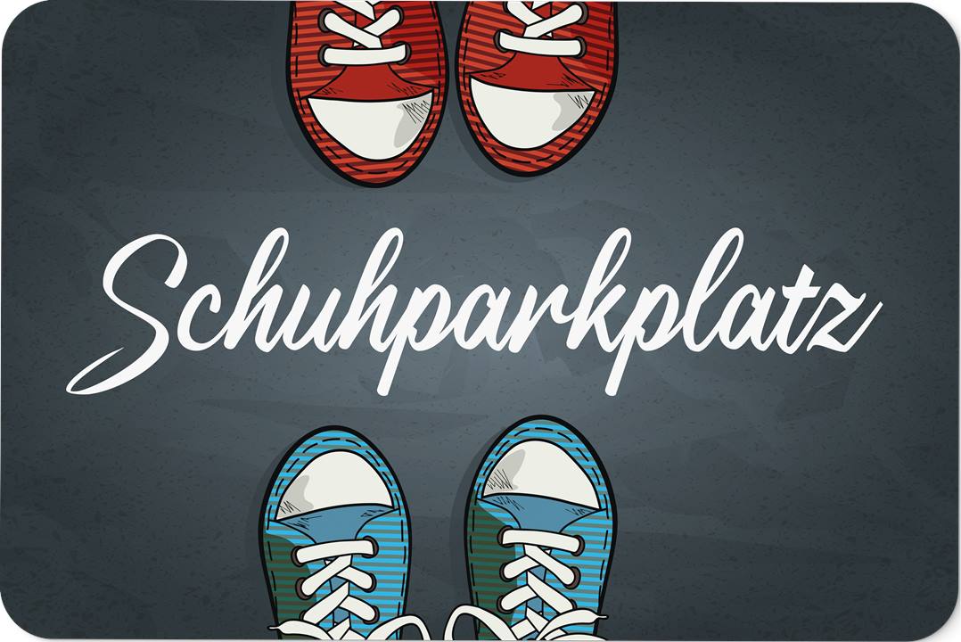 Fußmatte - Schuhparkplatz