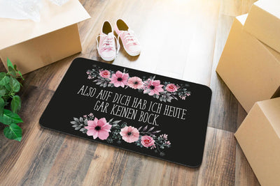 Bild: Fußmatte - Also auf Dich hab ich heute gar keinen Bock Geschenkidee