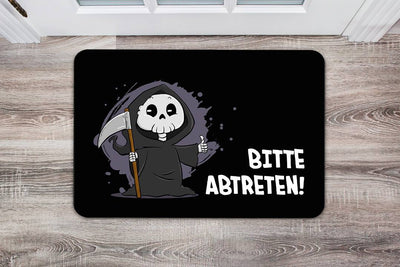 Fußmatte - Bitte abtreten! (Sensenmann)