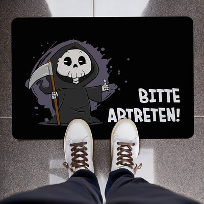 Fußmatte - Bitte abtreten! (Sensenmann)