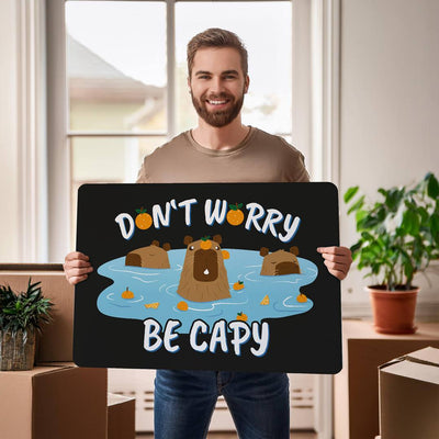 Fußmatte - Don't worry be Capy